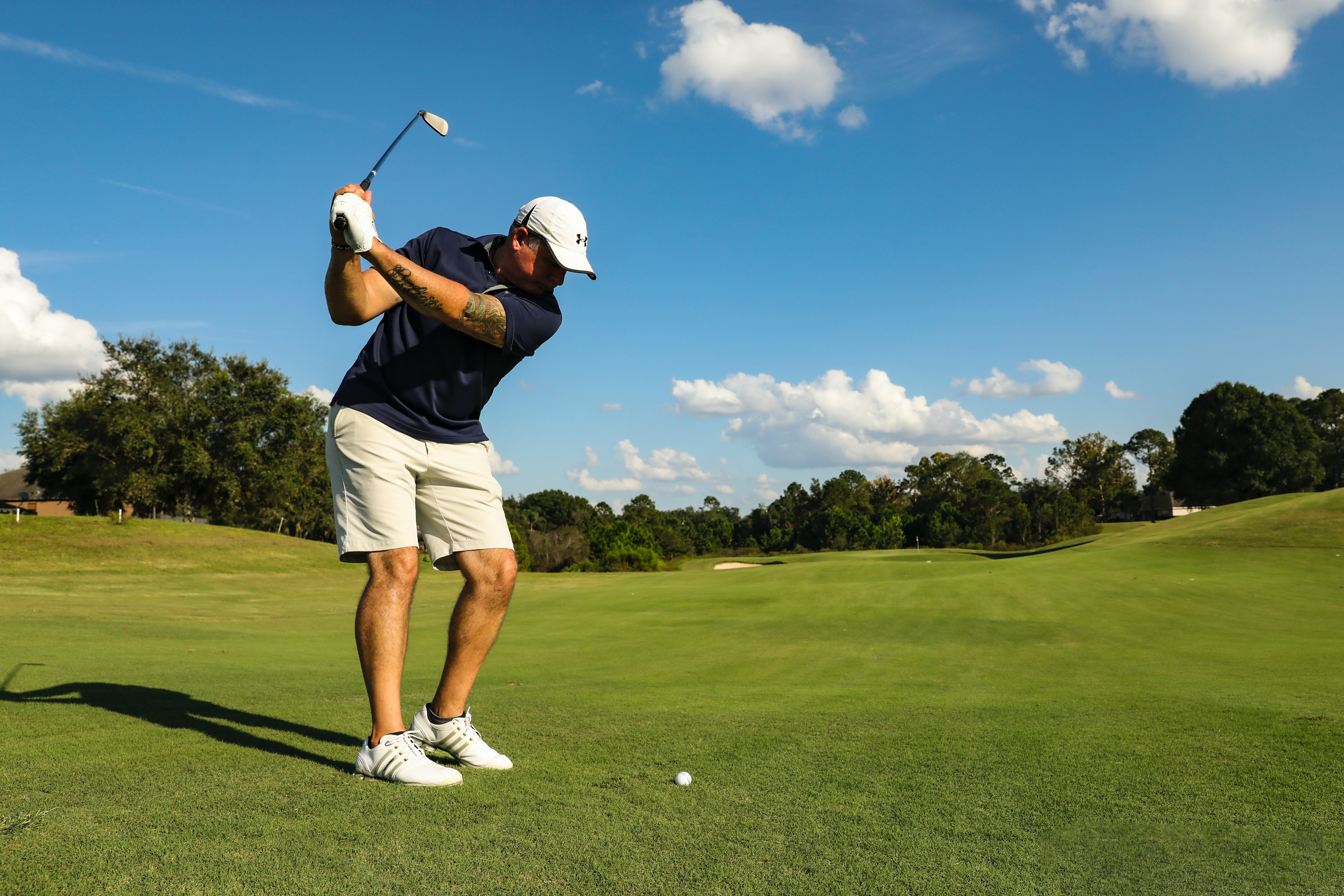Illustration of golf course